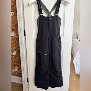 Youth, Black Marmot “Rosco” Ski Bib